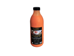 Ampolla de gaspatxo d'un litre.