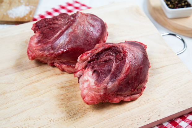 Dues galtes de porc.