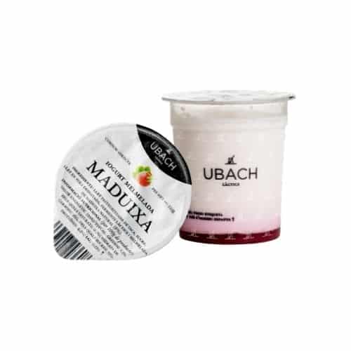 Iogurt de melmelada de maduixa Ubach - 2 unitats - 250 g-0