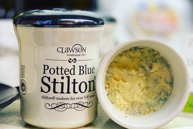 Potted Blue Stilton