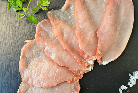 Filetes de cerdo de la carnicería Escofet Oliver.