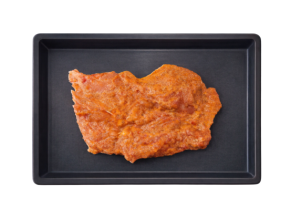 Safata de pollastre adobat.